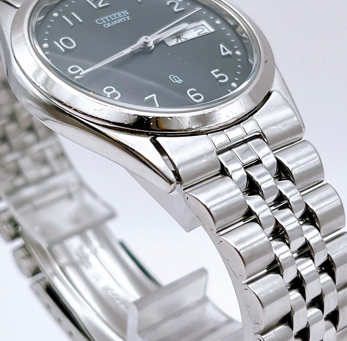 Vintage Citizen Quartz (6100-S96389) - 1980s Day/Date - JDM