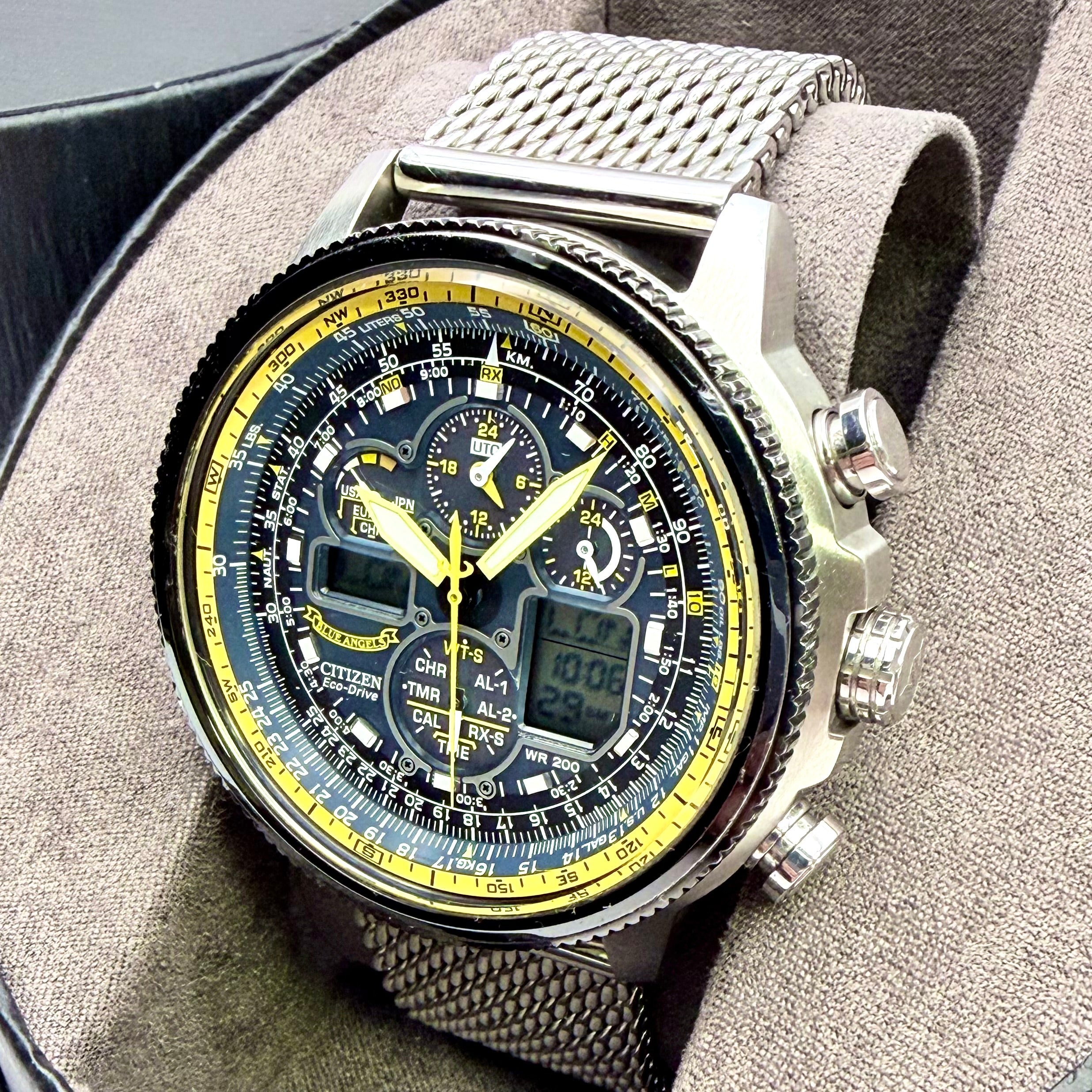 Citizen Navihawk A‑T Blue Angels