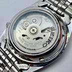 Seiko 5 Automatic Day/Date - Silver Dial - Full Set