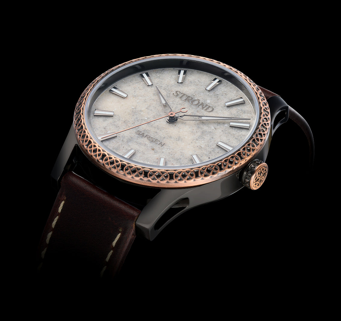 STROND SARSEN Automatic – Gunmetal Case & Antique Copper Bezel