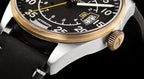 STROND DC-4 vintage automatic watch, black dial