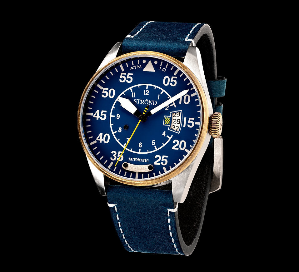 STROND DC-4 Automatic – Royal Blue Dial