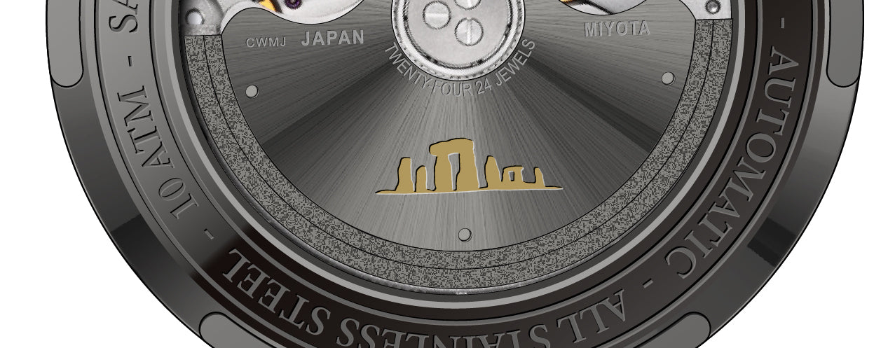 STROND SARSEN Automatic – Gunmetal Case & Antique Steel Bezel