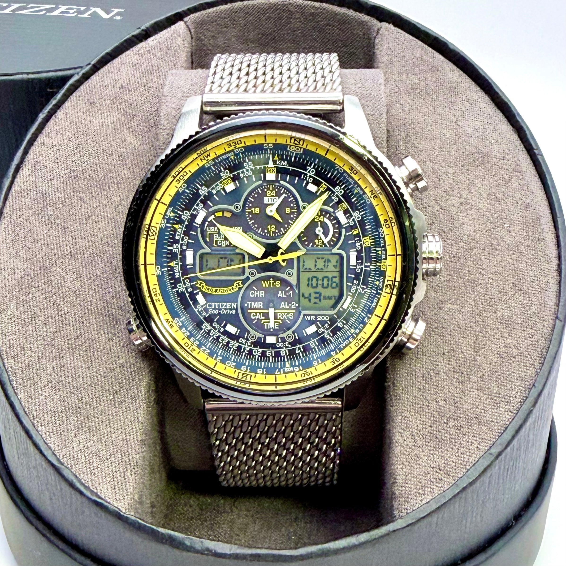 Citizen Navihawk A‑T Blue Angels