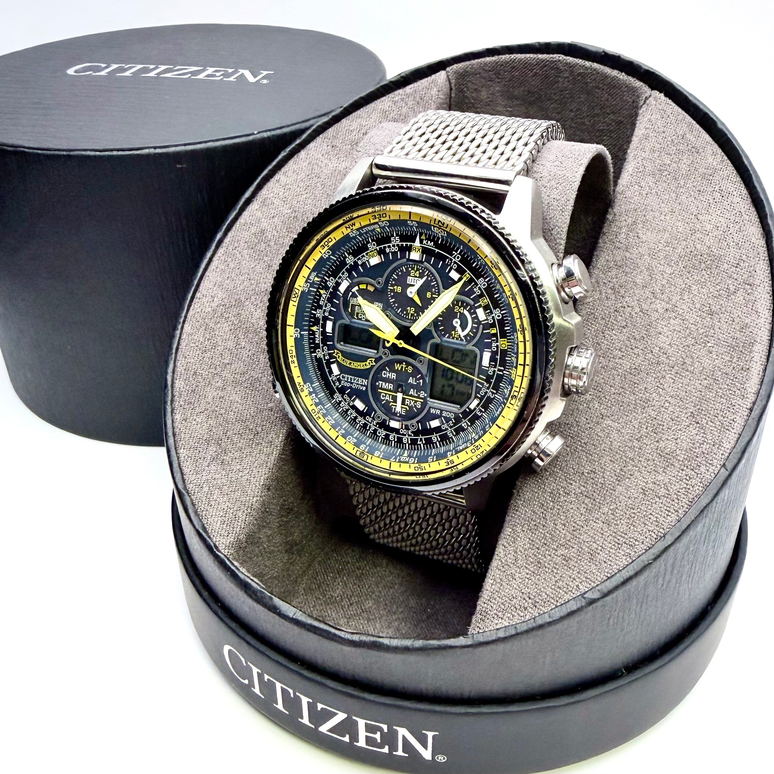 Citizen Navihawk A‑T Blue Angels