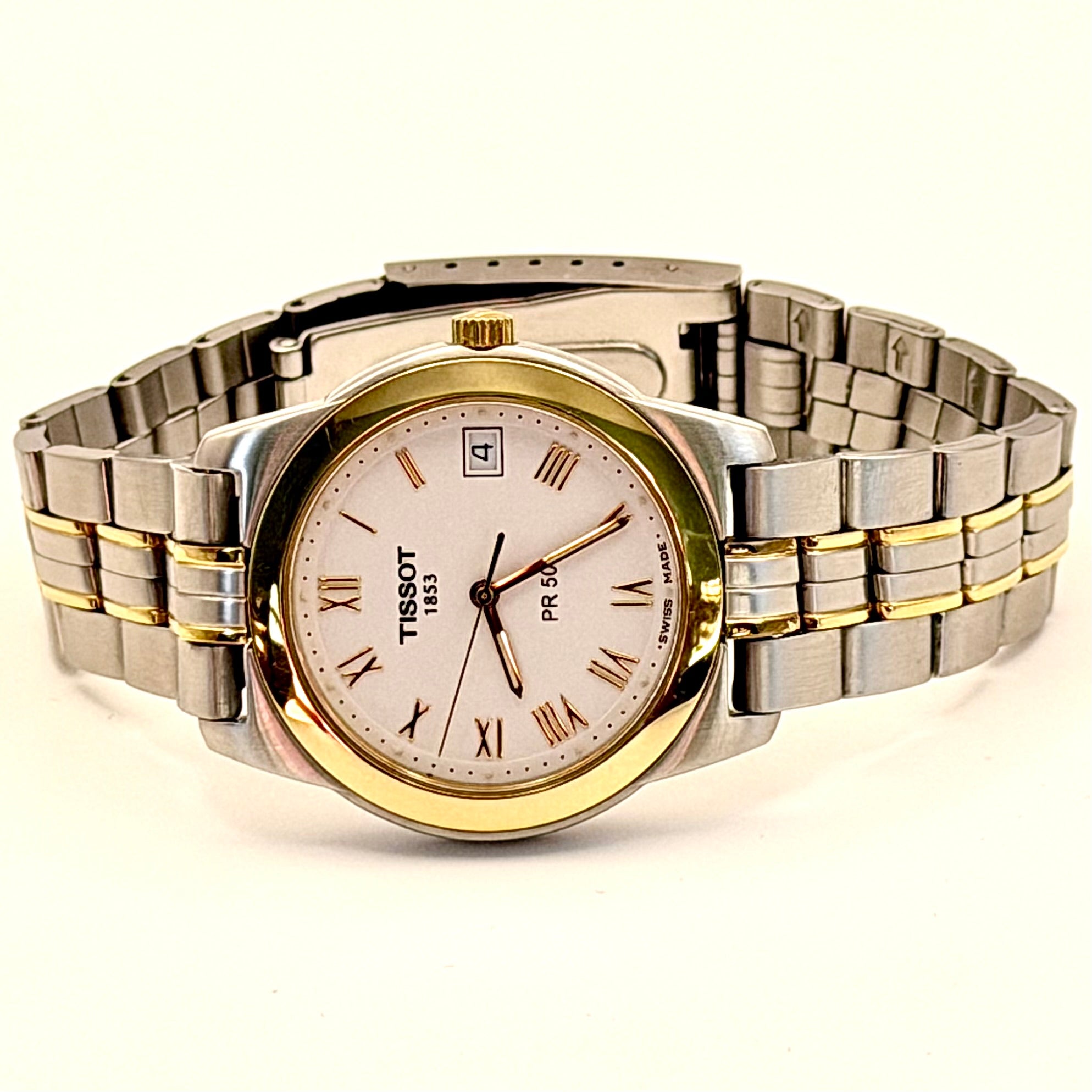 Tissot PR50 J376/476K - Two Tone Swiss Quartz Watch