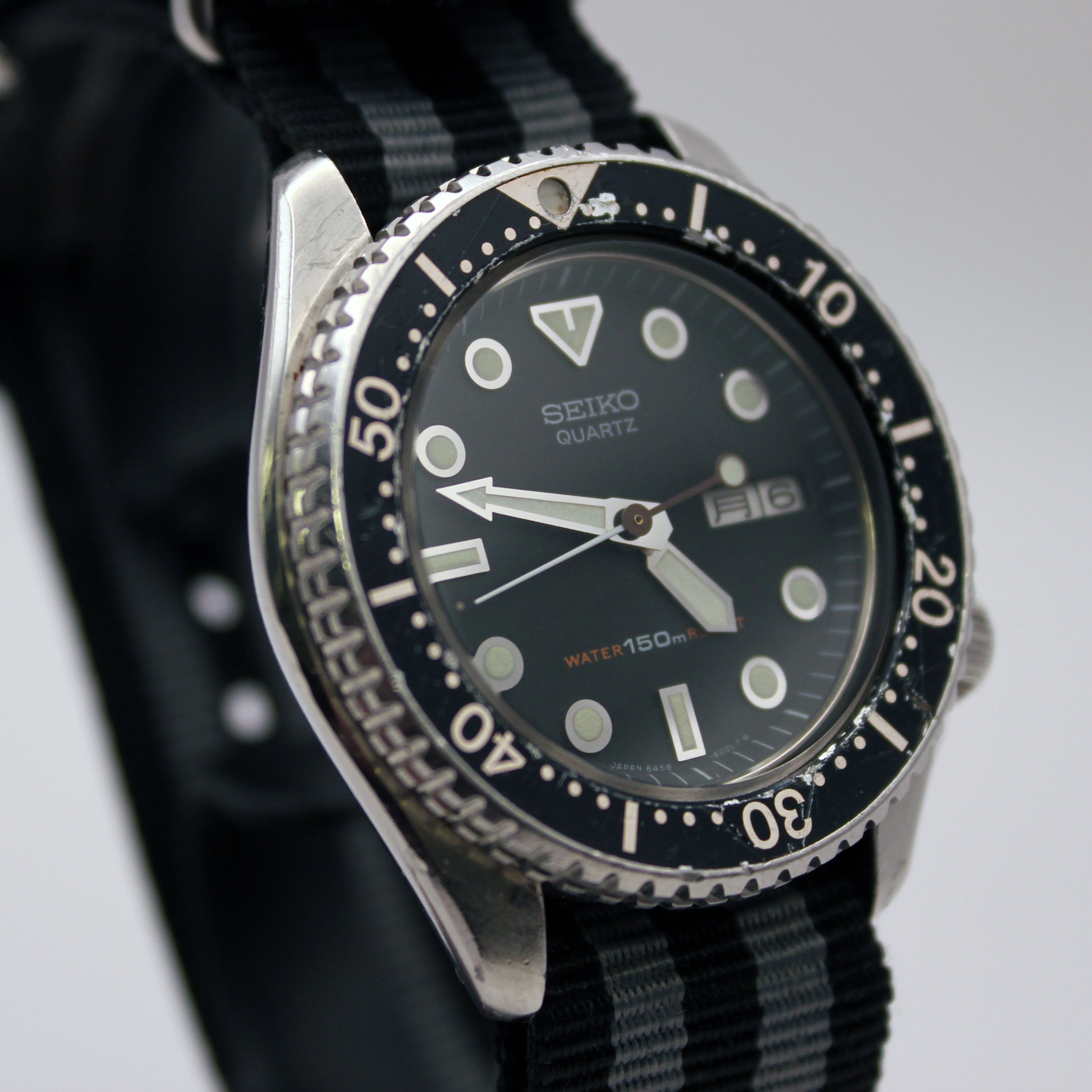 Seiko Vintage 150m Diver Quartz - 6458-6000
