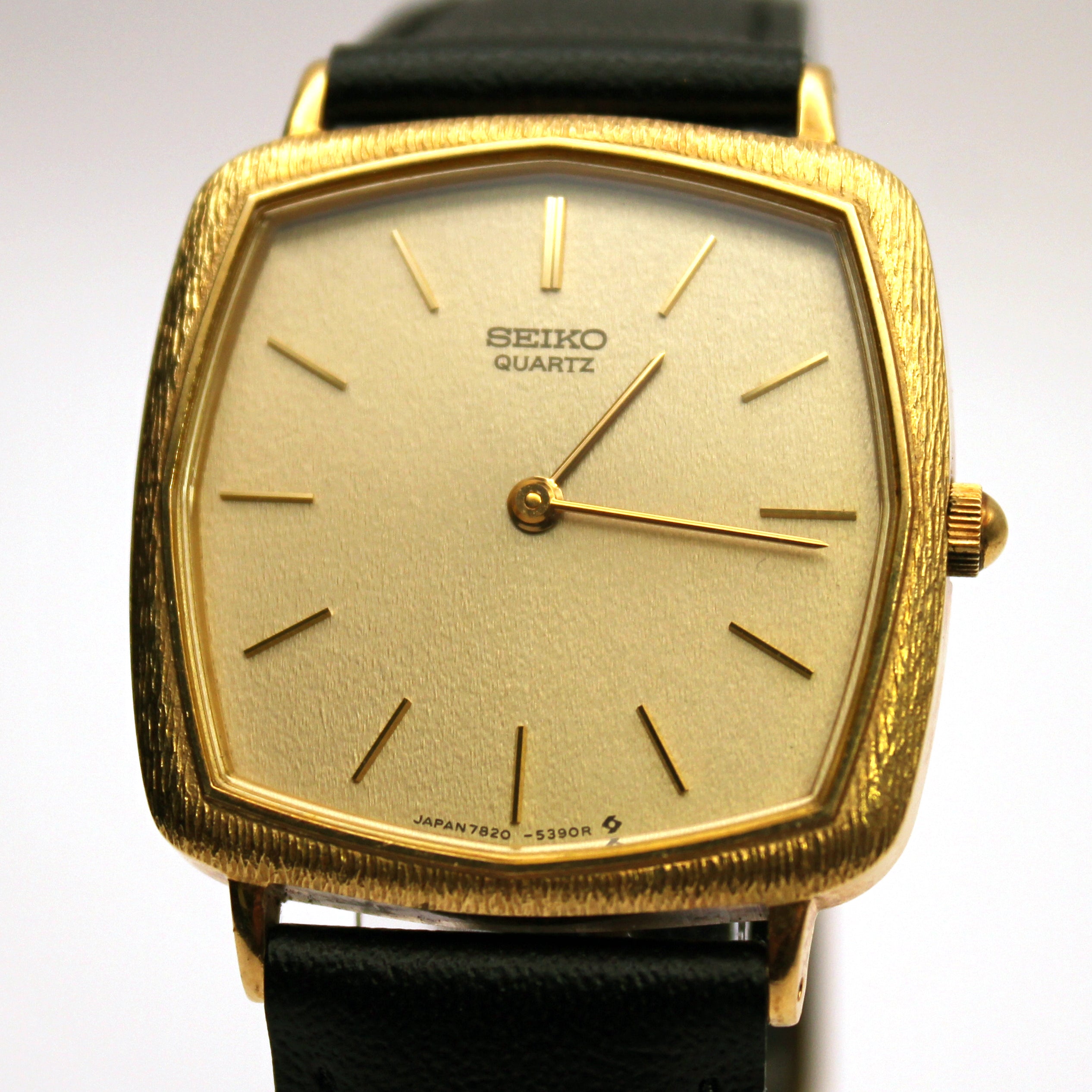 Vintage Solid 18K Gold Seiko Chariot (Ref. 7820-5280) - JDM