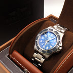 Breitling Superocean II 44 Automatic Blue Dial – Full Set – 2017