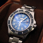 Breitling Superocean II 44 Automatic Blue Dial – Full Set – 2017