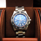 Breitling Superocean II 44 Automatic Blue Dial – Full Set – 2017