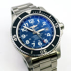 Breitling Superocean II 44 Automatic Blue Dial – Full Set – 2017
