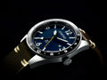STROND SSC-101 GMT – Stainless Steel, Blue Dial & Black Bezel Concorde Edition
