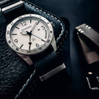 STROND SSC-101 GMT – Stainless Steel & White Dial Concorde Edition