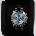 Seiko Mod “Seitona” Chronograph - Arabic Ice Blue