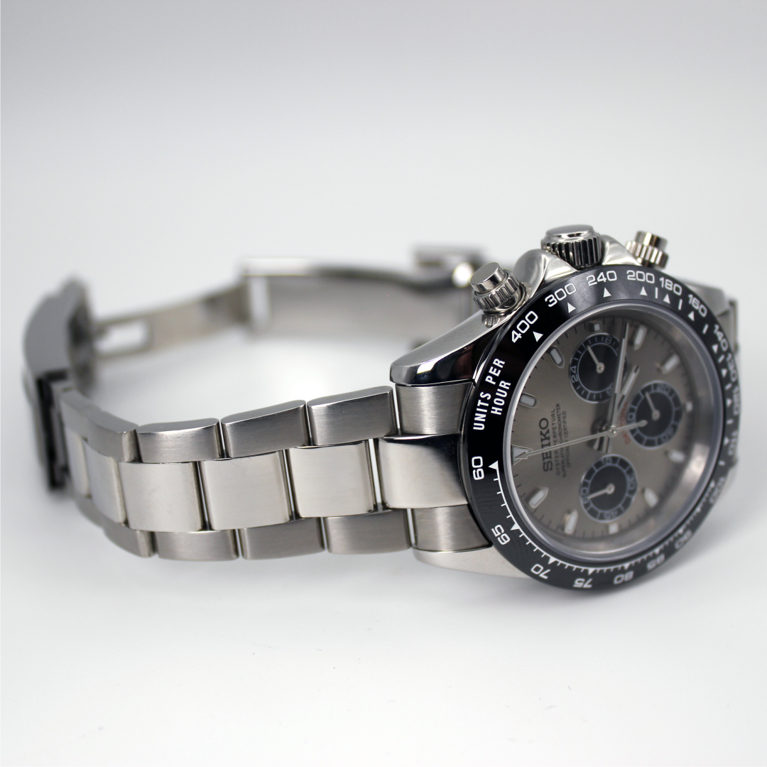 Seiko Mod “Seitona” Chronograph - Ghost Edition