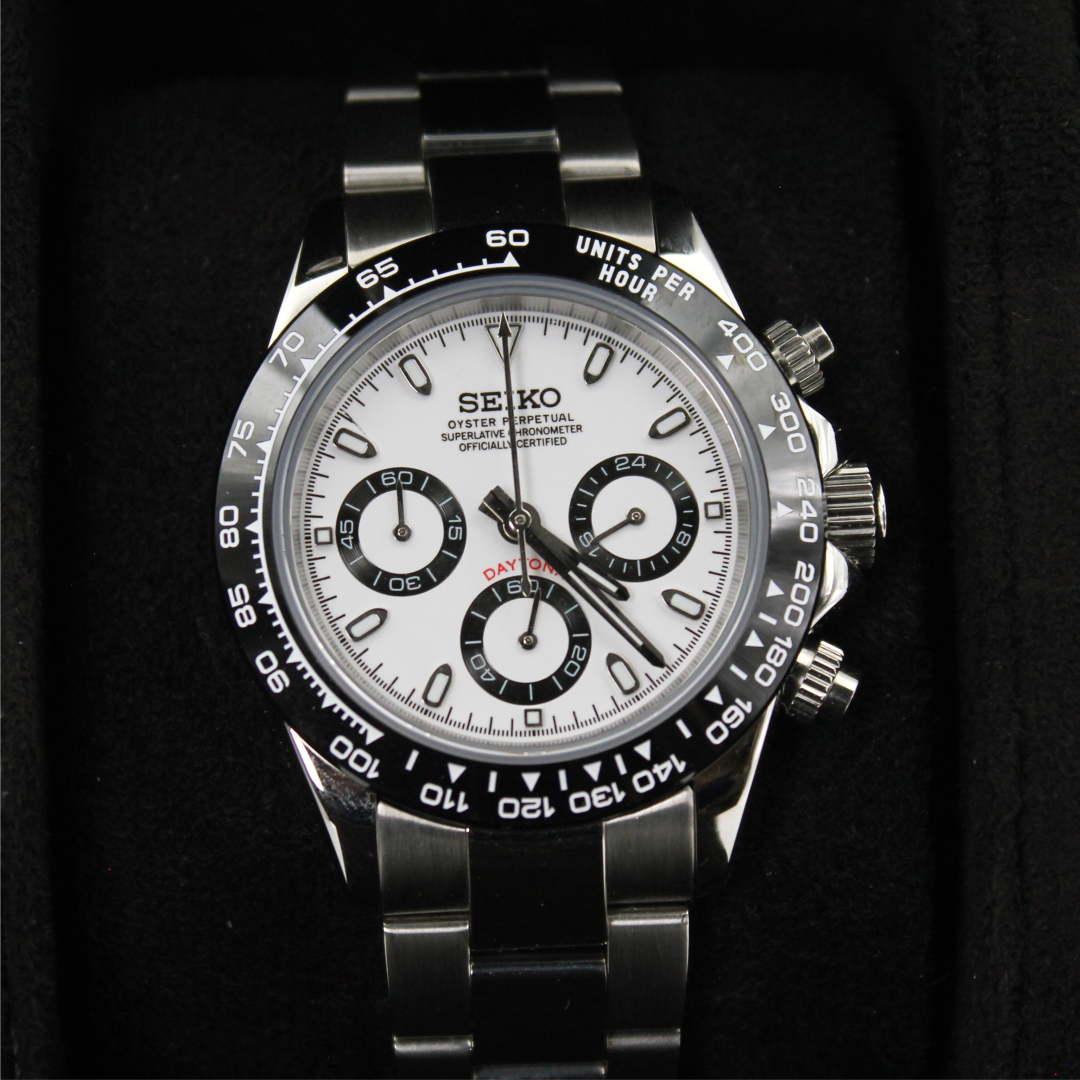 Seiko Mod “Seitona” Chronograph - Panda Daytona