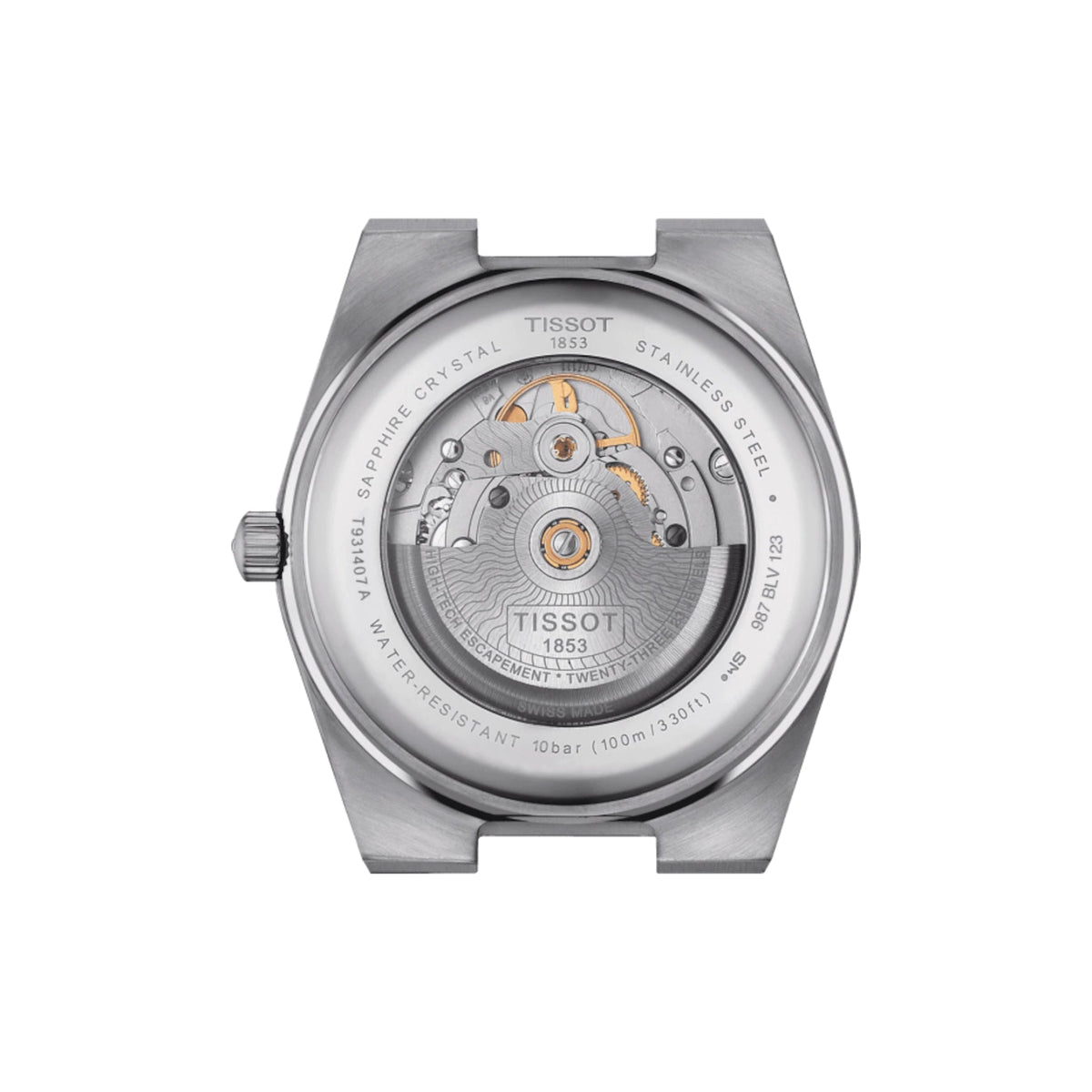 Tissot PRX Powermatic 80 Mens Silver Watch T9314074129100