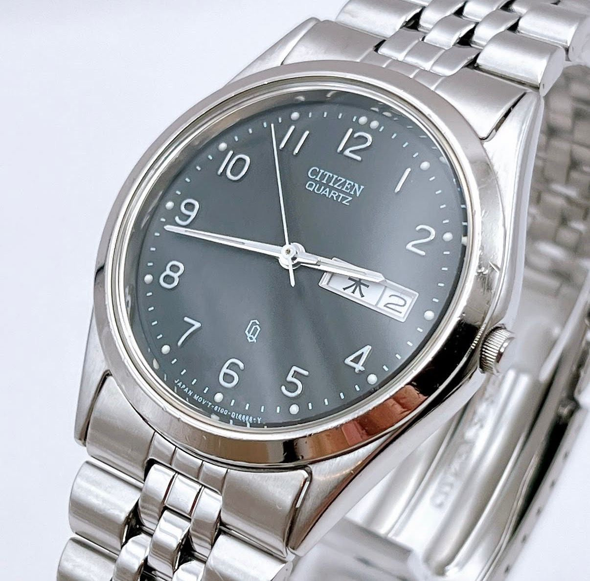Vintage Citizen Quartz (6100-S96389) - 1980s Day/Date - JDM