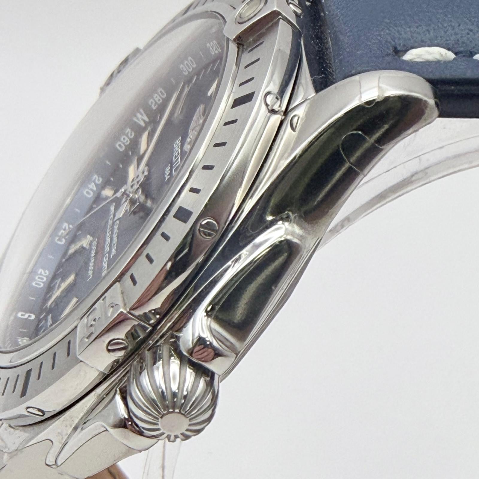 Breitling Galactic 44 Automatic Day-Date | Blue Dial | A45320 | 44mm