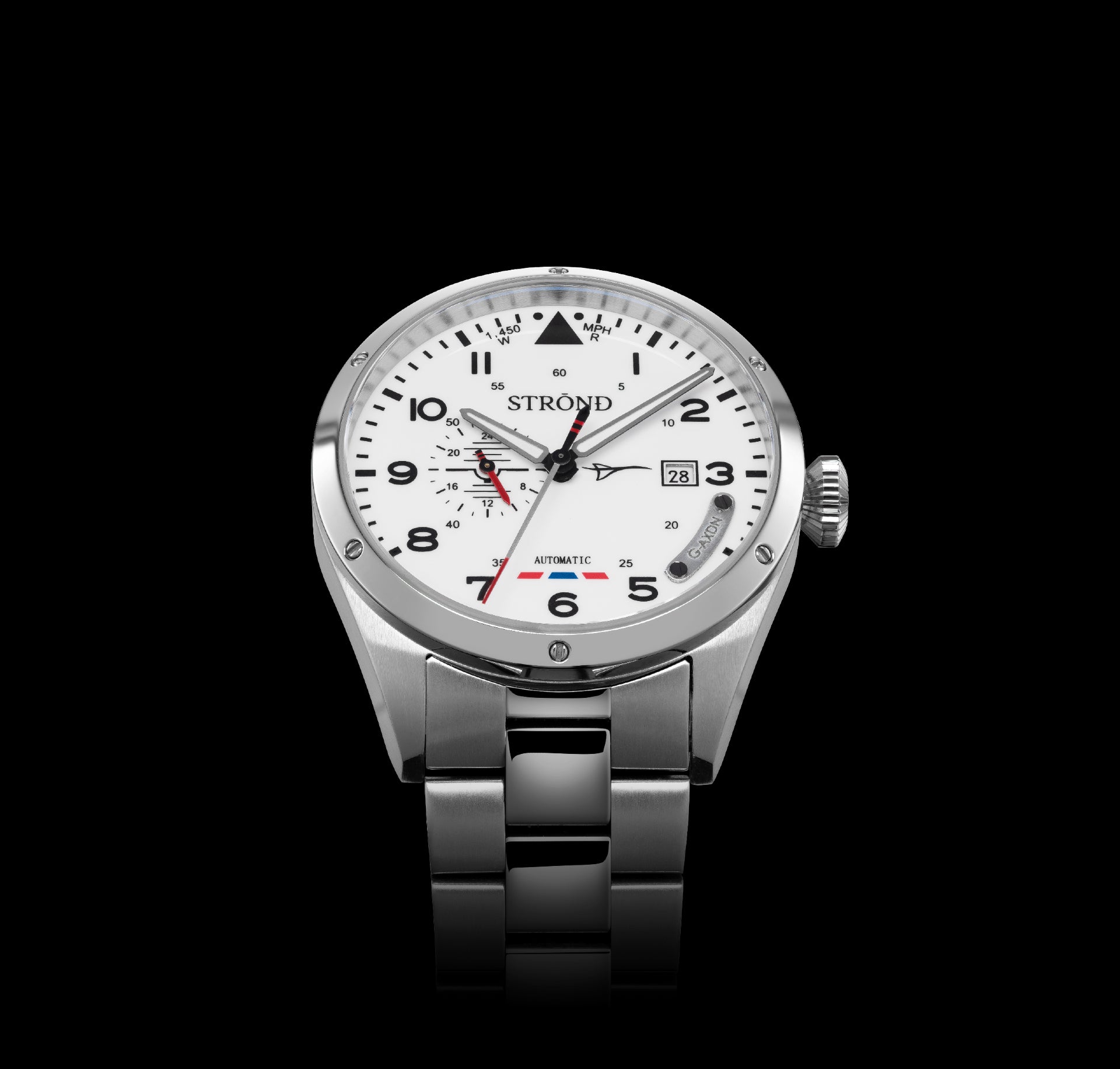 STROND G-AXDN 24-Hour Automatic – White Concorde Edition